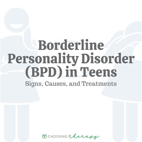 borderline personality disorder in teens